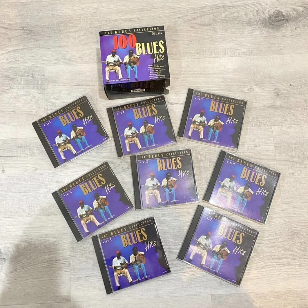 The Blues Collection Box Set 8CDs 100 Blues Hits Music